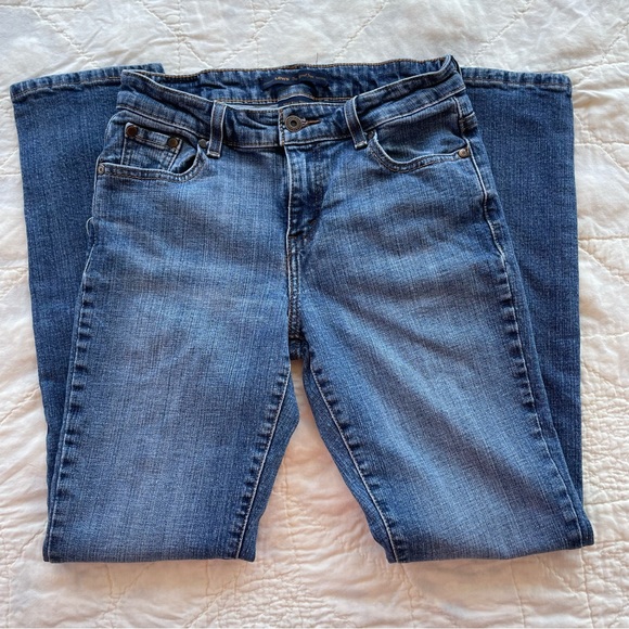 Levi Strauss & Co Mid Rise Skinny Jeans Size 6M - Picture 2 of 4